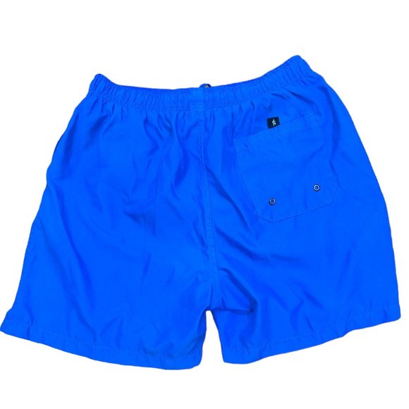 Guy Harvey By AFTCO Blue 5" Bathing Suit Trunks Size Large - Picture 3 of 6